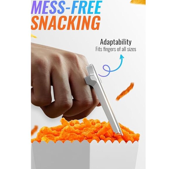 NWT! 2 PC SET! SNACTIV Snacking Tool Gamers Chopsticks, Light Mode - Picture 5 of 6